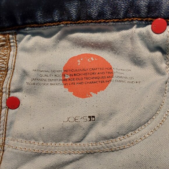 Joe's Jeans Mid-Rise Billie Boyfriend Slim Crop Japanese - 27 - Good Condition - Picture 5 of 6